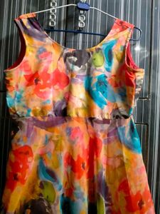 Floral Print Kurta Set