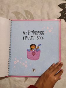 Princess Craft Book For Girls (Hard Cover Spiral)