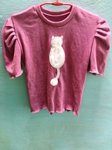 Mauve Crop Top