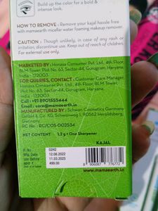 Mamaearth Kajal With Sharpner