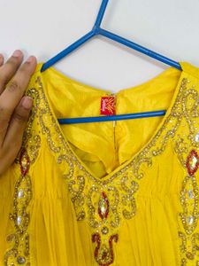 Yellow Ethnic Gown