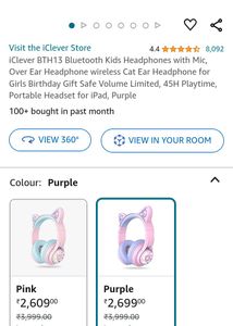 Iclever Bluetooth And Wired Headphone