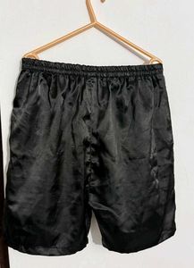 Comfortable Black Drawstring Shorts