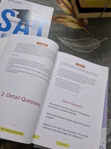 SAT Prep Books (Set of 4)