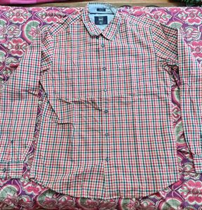 Basics Slim Fit Checkered Shirt - Small