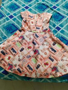 Smooth Clothing Frock For Girls.