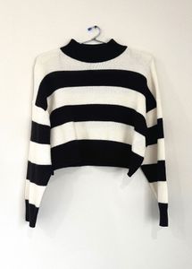 Striped Knit Sweater