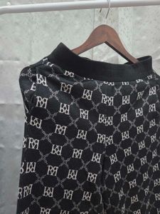 Patterned Black Pants