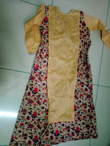 Floral Print Kurta