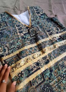 Handmade Dress With Work