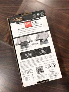 Copper Fit Back Pro S/M