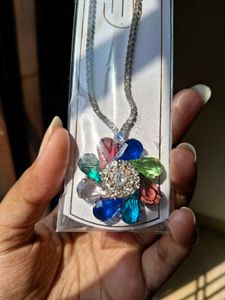 Multicolor Chain Pendant