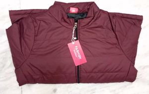 New WOMEN MARRON JACKET