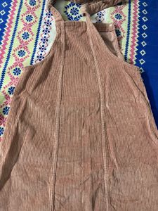 Corduroy Overall Dress
