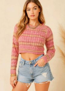 🎁Buy1 Get1 Free Pinterest Knitted Crop Top D