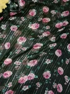 Floral Print Kaftan Set