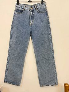 Wide Leg Denim Jeans
