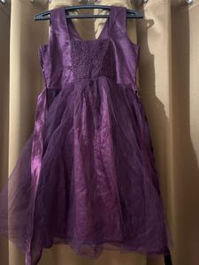 Purple Party Dress