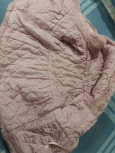 Adorable Pink Bunny Ears Coat for kids