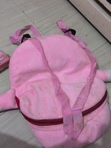 Doraemon Plush Backpack with free geometry box