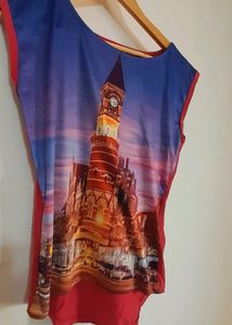 Multicolor Half Sleeve Tshirt