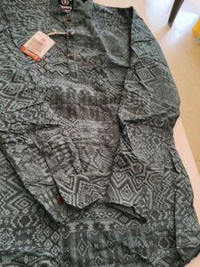 Elegant Full Sleeve Ethnic Shirts in Earthy Tones