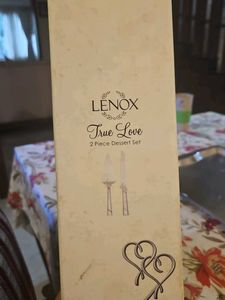 Lenox True Love Dessert Set