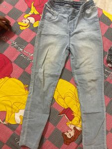 Light Wash Denim Pull-On Jegging