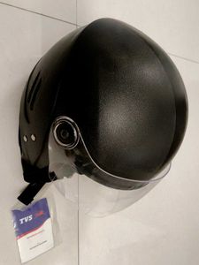 TVS Apache RTR 180 Helmet with Visor - Black