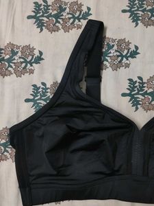 Black Comfort Bra