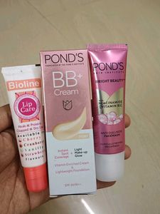Pond's BB Cream & Bioline Lip Care