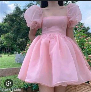 PEACH PRINCESS SHORT DRESS