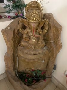 Sitting Ganesh Ji Water Fountain for Living Room/O