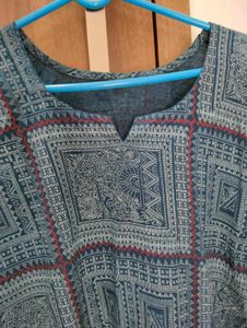 Printed Blue Kurta💙