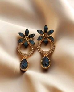 Elegant Black Drop Earrings