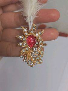 Feathered Brooch