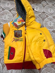 Yellow Kids Winter Set