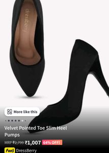 Dressberry Black Pumps