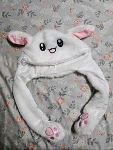 Adorable Bunny Ear Moving Hat