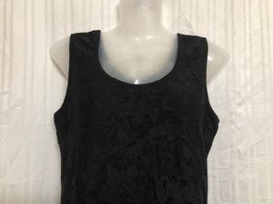 Pier Mode Black Sleeveless Top