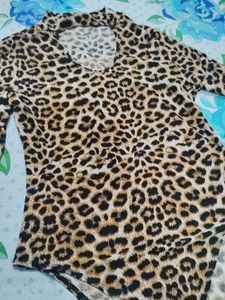 Cheetah Print Top
