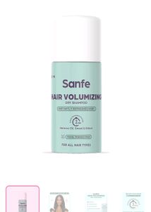 Sanfe Hair Voluminizing Dry Shampoo 🥳🥳🎉🎉