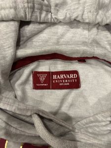 Teamspirit X Harvard Athlesure Wear Crop Hoodie