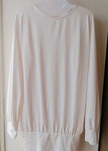 Elegant White Long Sleeve Top