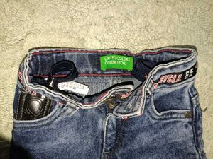 Benetton Motorcycle Denim Jeans (Boy)