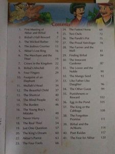 The Book Is About The Stories Of Akbar And Birbal