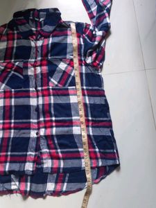 Superb Colur For Girls ,Checks Shirt Xl
