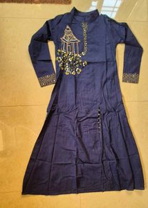 A-line Cotton KURTI