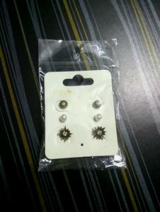 A Combo Of 3 Ear Tops