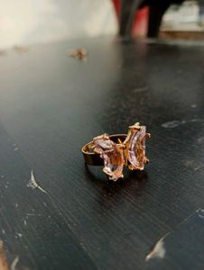 Butterfly Crystal Ring